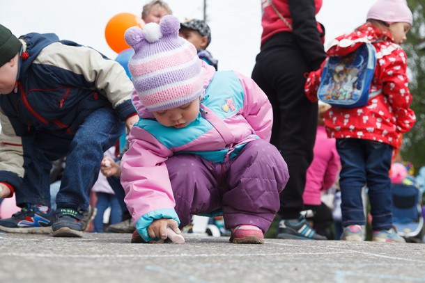 День защиты детей в Усть-Цильме:  детский праздник и парад  колясок 