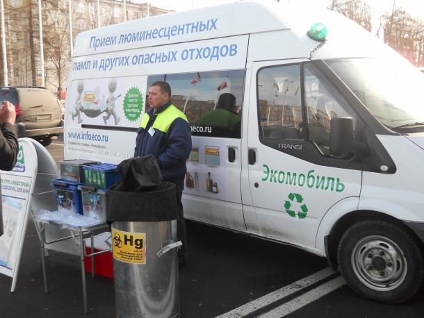 Сыктывкарский «Экомобиль» повез на утилизацию 3 783 единицы отходов первого класса опасности